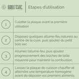 thumbnail of brasero auvergnat corten normal carre 62 simple cuve
