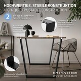 thumbnail of ML-Design Tischbeine 2er Set Trapez 75x72 cm Schwarz | V-Form Stahl 8x2 cm, Industrial Tischgestell Esstisch Möbelfüße