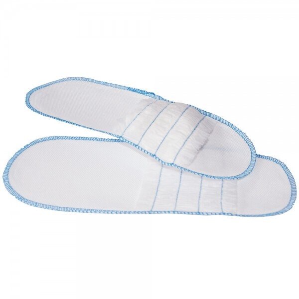 10x100 Slipper "Standard" Weiss Einheitsgröße Hotelslipper Einwegslipper