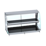thumbnail of Combisteel inbouw warmhoudvitrine wandmodel van keramiek GN4/1