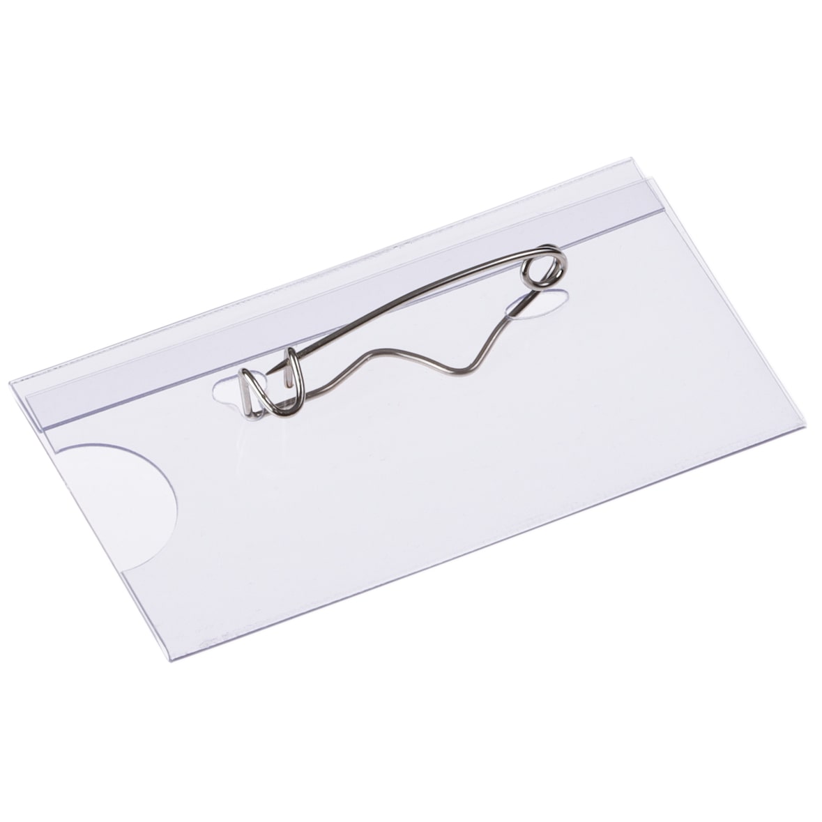 Badge avec épingle 60x40mm / 24 pièces, 121262