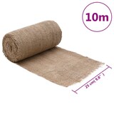 thumbnail of vidaXL Jute rol 200 g/m² 0,25x10 m 100% jute