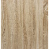 thumbnail of Mobile credenza da interno salotto moderno in legno nobilitato bilaminato con ante push and pull Linea Elegance -  Bianco e legno naturale