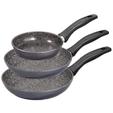 thumbnail of STONELINE® Pfannen-Set, 3-teilig, 16/20/24 cm, Induktion und backofengeeignet, Antihaftbeschichtung