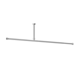 thumbnail of Alu Duschvorhangstange Gardinenstange 4 m extra lang Silber 250-400 cm inkl. Deckenhalterung