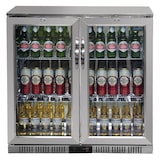 thumbnail of Polar Serie G Edelstahl Barkühlschrank mit 2 Klapptüren 208L