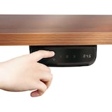 thumbnail of LogiLink Sitz-/Steh-Schreibtischgestell EO0016 EO0016  (B x H x T) 1200 x 1150 x 620 mm Schwarz