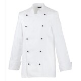 thumbnail of 214 - Damenkochjacke Langarm, tailliert : weiß 100% Baumwolle 230 g/m² (15) 4XL