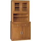 thumbnail of Alacena de 2 Puertas Realizada en madera de Pino Maciza. Realizada en Color Cerezo Claro Medidas 187x91x42 (altoxanchoxfondo).