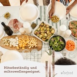 thumbnail of WISEFOOD 50 Teller - Zuckerrohr Teller - 17 cm (rund, weiß) Bagasse