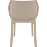 thumbnail of CLP 6er Set Gartenstühle Nora Kunststoff HBT: 80x58x59 cm taupe