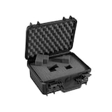 thumbnail of Hartschalen-Koffer, wasserdicht (IP67), Noppenschaumstoff, Rasterschaumstoff, 2 Schlösser, Polypropylen, Schwarz, 336 x 300 x 148 mm