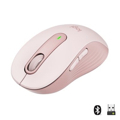 Logitech Muis M650 Handtekening Roze Wifi-Bt