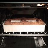 thumbnail of Relaxdays Backform Zahlen & Buchstaben, Aluminium, verstellbare Kuchenform, BxT: 31,5 x 18 cm, Zahlenbackform, silber