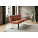 thumbnail of KAWOLA Esszimmerbank ELEEN Leder cognac 223cm