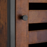 thumbnail of tectake Mueble auxiliar Cork 40,5x40,5x60,5cm  Madera Industrial Oscura, Rústica