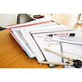 thumbnail of Marcador 400 Redondo 1mm negro recargable con edding T 25