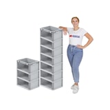 thumbnail of PROREGAL Eurobox NextGen Store | HxBxT 22x30x40cm | 20 Liter | Seite offen | Eurobehälter, Transportbox, Transportbehälter, Stapelbehälter