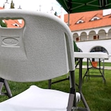 thumbnail of BRIMO Klappstühle - 4 Stück Weiß