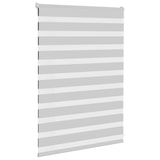 thumbnail of vidaXL Doppelrollo Hellgrau 115x100 cm Stoffbreite 110,9 cm Polyester