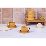thumbnail of Tasse SCANDI 15cl et soucoupe Ø12cm - 8 pièces - Ocre