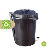 thumbnail of Cubo Goliat 70 litros con pedal. Contenedor profesional color negro.