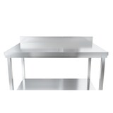 thumbnail of METRO PROFESSIONAL Table de travail GWTS3127B, acier inoxydable, 120 x 70 x 95 cm, argenté