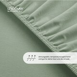 thumbnail of Uncover by Schiesser Spannbettlaken New Jersey - Edeljersey - 150 x 200 cm - Hellgrün