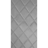 thumbnail of Silla de comedor Telde de terciopelo Gris