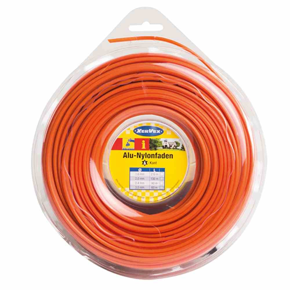 RATIOPARTS für Trimmer  Alu-Nylonfaden 1,6mm 210m 6-Kant