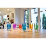thumbnail of Leonardo Trinkglas VARIO STRUTTURA 6 Stück sortiert 280 ml Farbverlauf