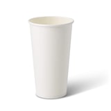 thumbnail of BIOZOYG 1000 Stück kompostierbare Einwegbecher 500 ml / 20 oz Pappbecher, Trinkbecher, Wegwerfbecher, Getränkebecher, einwandig, weiß, kompostierbar