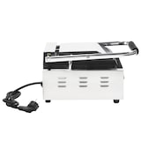 thumbnail of vidaXL Gerillter Panini-Grill Edelstahl 1800 W 32x41x19 cm