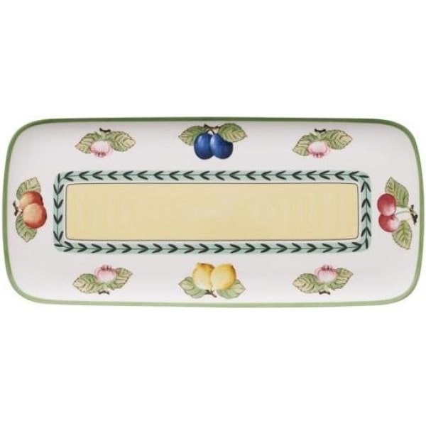 Villeroy & Boch French Garden Charm & Breakfast Kuchenplatte eckig 35x16cm