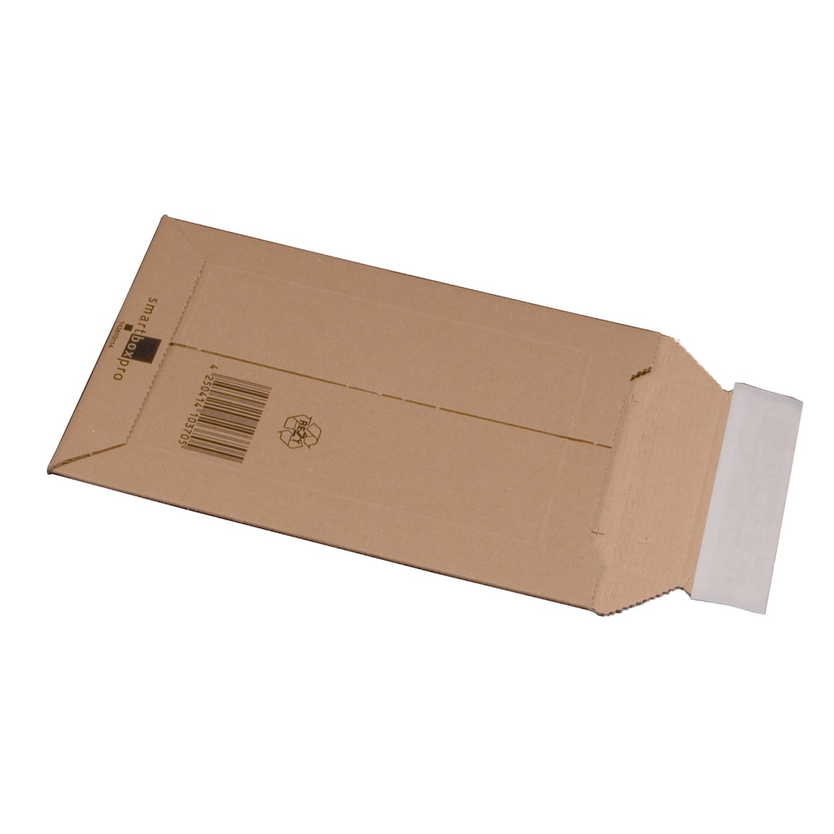 100 Versandtaschen aus Wellpappe, 200 x 288 x 52 mm, DIN A5 braun