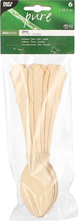 thumbnail of 90 Stück Holzlöffel  pure  19,5 cm natur  Vintage