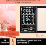 thumbnail of Klarstein Shiraz 24 Uno Weinkühlschrank 63l 24Fl Touch-Bedienfeld  5-18°C Schwarz