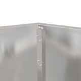 thumbnail of vidaXL Pflanzkübel 2 pcs Silber 50 x 50 x 40 cm Edelstahl