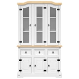 thumbnail of vidaXL Highboard Corona 112x43x196 cm Massivholz Mexikanische Kiefer