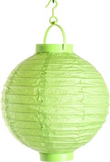 thumbnail of LED Lampion kaltweiße LED D: 20cm Kugel Laterne Partylampion grün