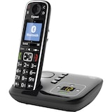 thumbnail of Gigaset E720A Schnurlostelefon mit Anrufbeantworter - schwarz