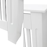 thumbnail of ECD Germany Heizkörperverkleidung Landhausstil 78x19x82 cm Weiß, MDF lackiert, Heizungsverkleidung Heizkörperabdeckung für Wohnzimmer & Schlafzimmer