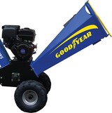 thumbnail of Benzin-Häcksler mit 15 PS, Ø12cm Max, manueller Start GOODYEAR