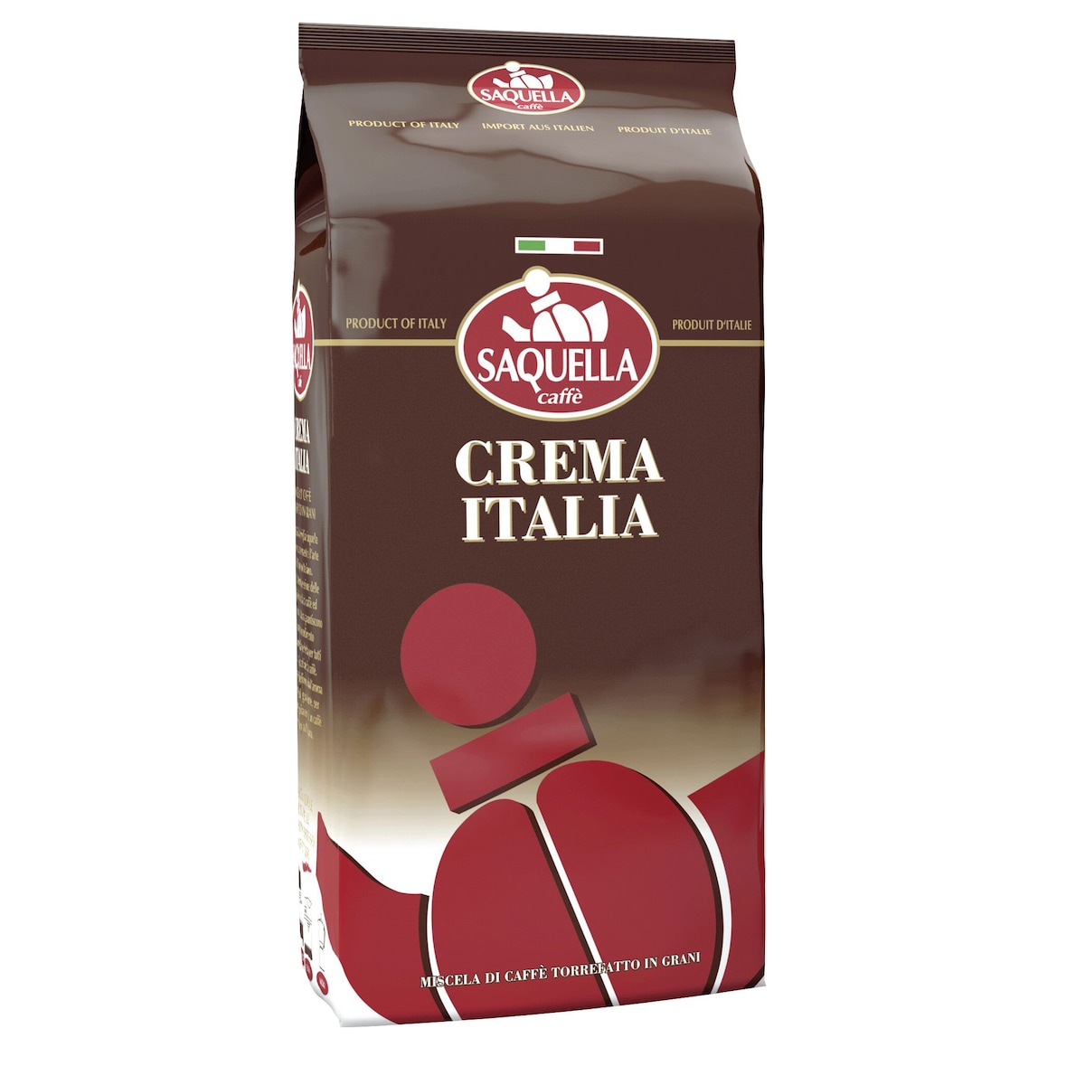 Saquella Kaffeebohnen Crema Italia (1 kg)