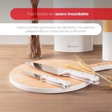 thumbnail of BERGNER - Set aus 2 Pfannen Ø22/26 cm gepresstes Aluminium Schwarz mit abnehmbarem Griff mit Set aus 3 Messern mit Tacoma Edelstahl