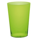 thumbnail of 900 Mehrweg Becher grün transparent Plastikbecher 230ml Wiederverwendbar bunt
