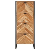 thumbnail of vidaXL Badschrank 40x30x100 cm Massivholz Akazie und Eisen