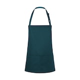 thumbnail of Short Bib Apron Basic with Buckle and Pocket: One Size / Anthracite