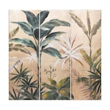 thumbnail of Tableau Triptyque 3 Toiles murales peintes Jungle 90 x 90 cm