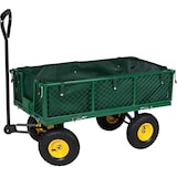 thumbnail of tectake carretto con telo interno carico max. 350 kg - 400973